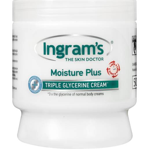 Ingram's Moisture Plus Triple Glycerine Cream 450g